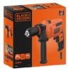 BEH200_P1.jpg Taladro Black+Decker 500W con maletín, color naranja.