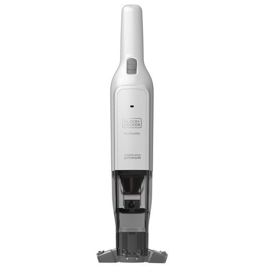 HLVC315B11_5.jpg Aspiradora inalámbrica de mano Black+Decker blanca.
