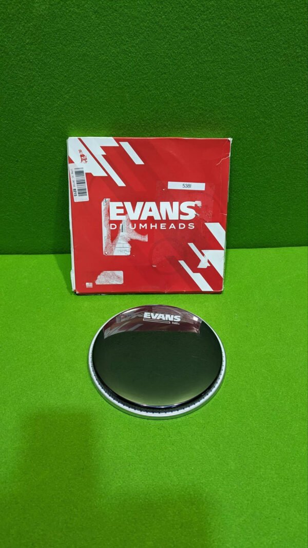 Evans 08 pulgadas (20cm), TT08CHR (parche negro para tambor)