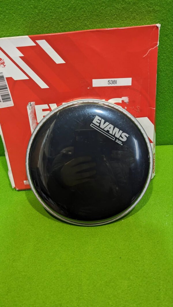 Evans 08 pulgadas (20cm), TT08CHR (parche negro para tambor)