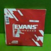Evans 08 pulgadas (20cm), TT08CHR (parche negro para tambor)