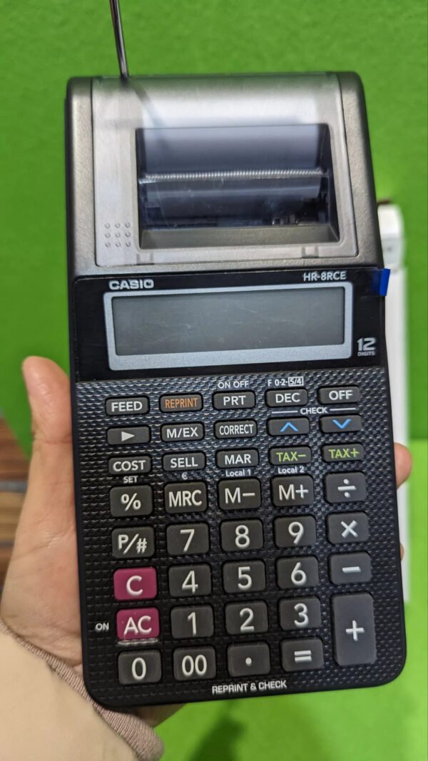 Calculadora impresora casio