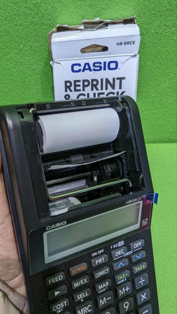 Calculadora impresora casio