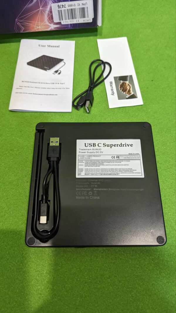 Unidad externa Grabadora de Cd/Dvd