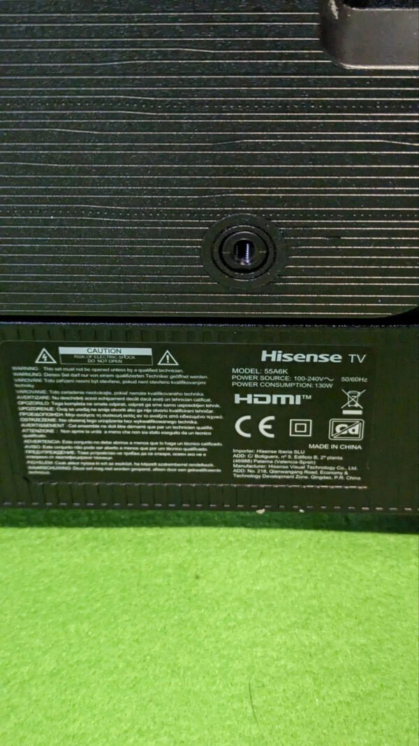 REPUESTOS Hisense TV 55A6K - UHD 4K, Smart TV de 55