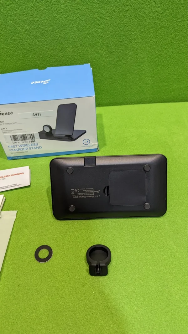 Soporte de cargador inalámbrico Seneo 2 en 1