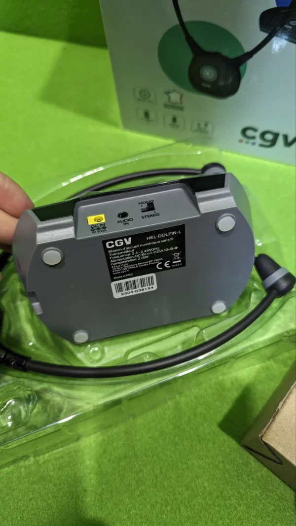 CGV Auriculares estéreo para personas mayores