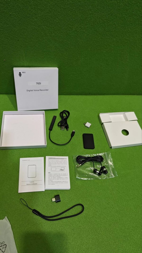 Telefo 64GB Mini Grabadora de Voz Portátil