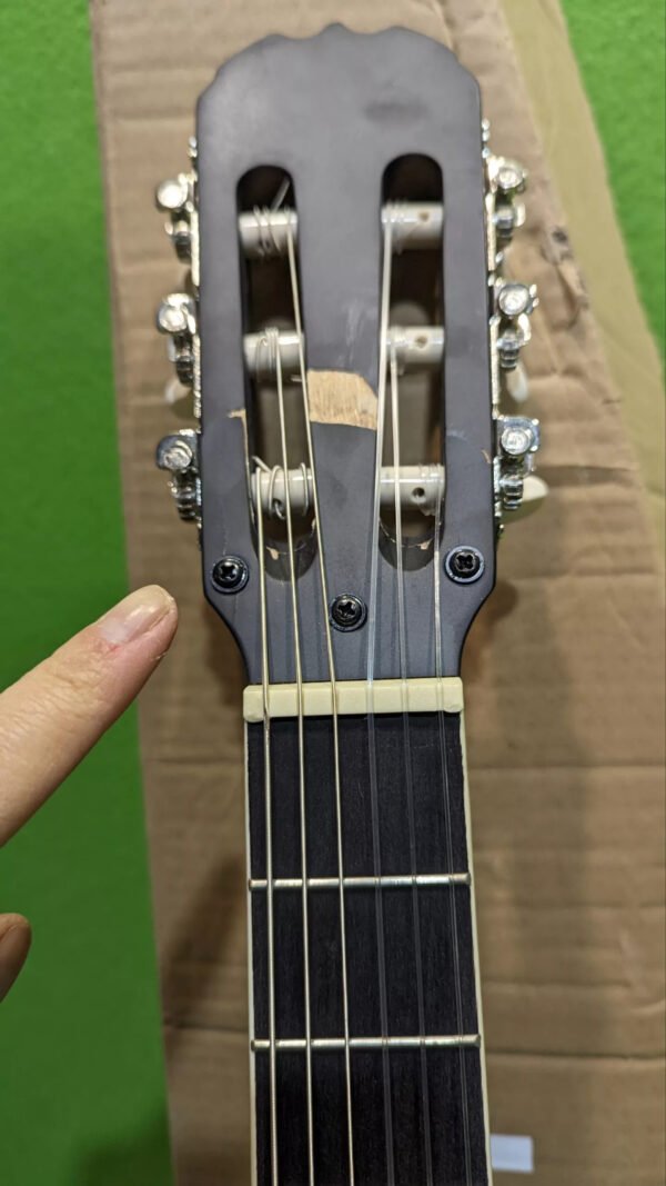 Navarrez NV16PK guitarra clásica negro