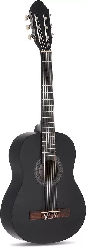 Navarrez NV16PK guitarra clásica negro