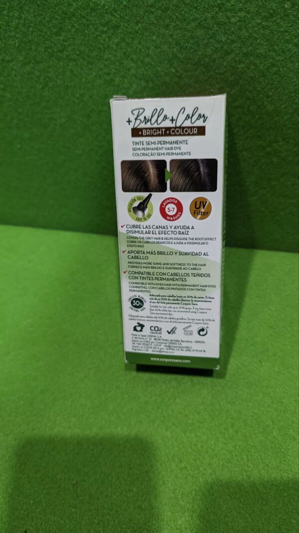 CREMA COLORANTE CABELLO CASTAÑO 80 ML