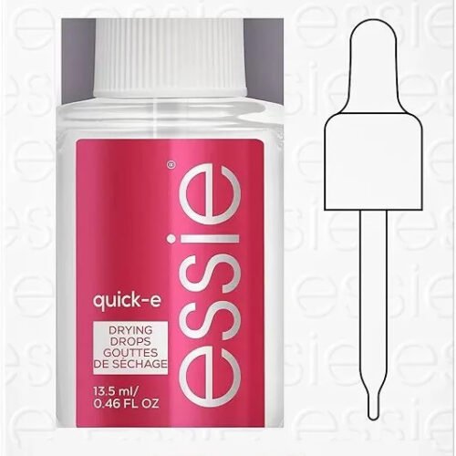 Essie Top Coat quick-e, gotas de secado rápido