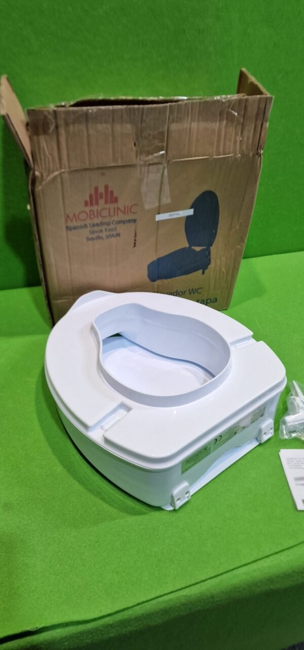 Mobiclinic Elevador WC para adulto Con tapa