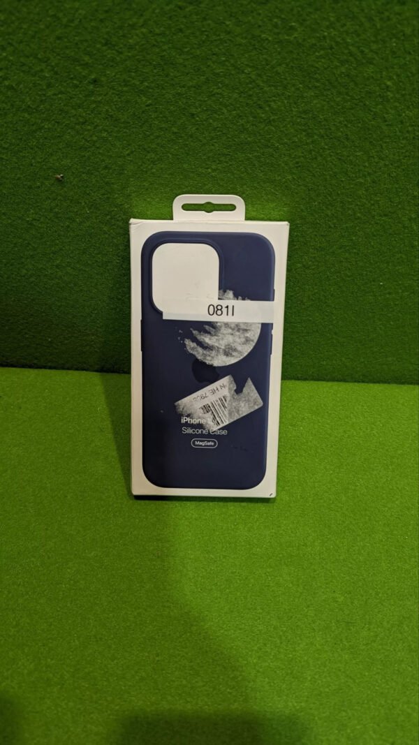 Apple Funda de Silicona con MagSafe para el iPhone 15 Pro - Azul tempestad