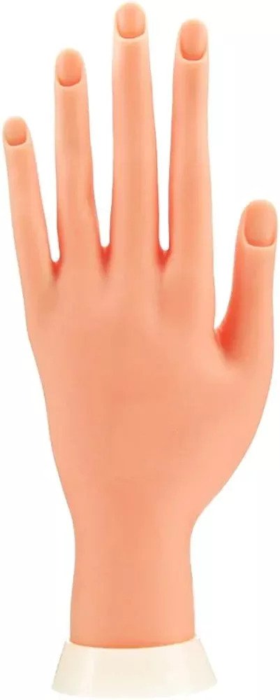 Maqueta de mano para manicura con soporte blanco - Copy
