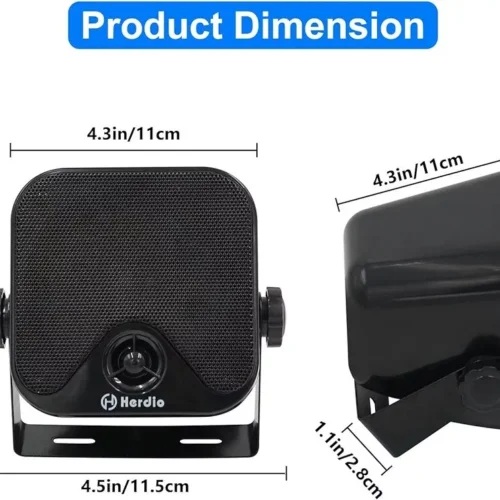 Altavoces marinos resistente al agua Herdio