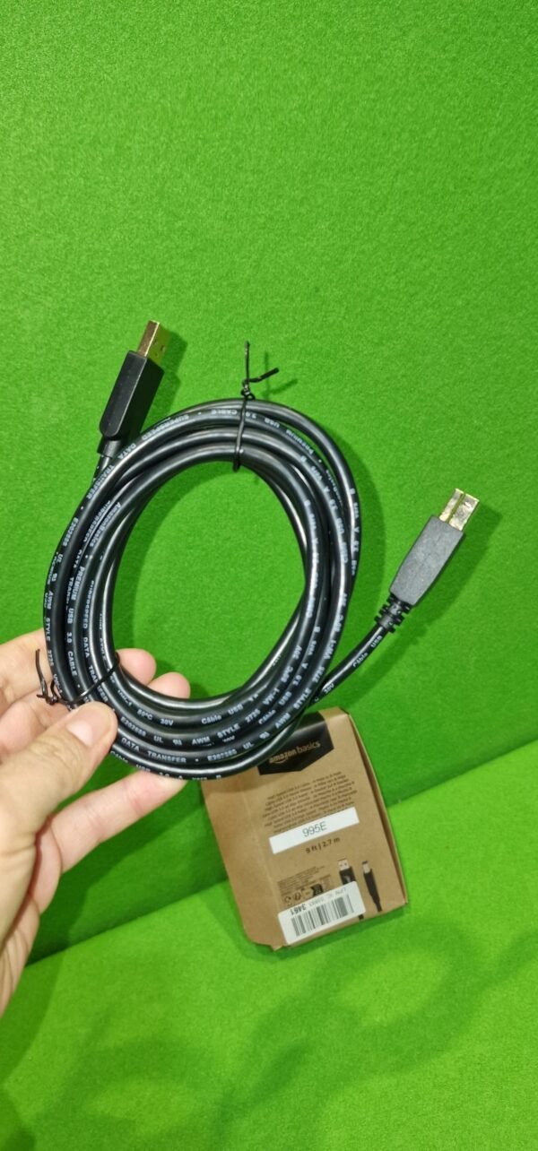 Cable USB 3.0, USB-A a USB-B, 2.7m