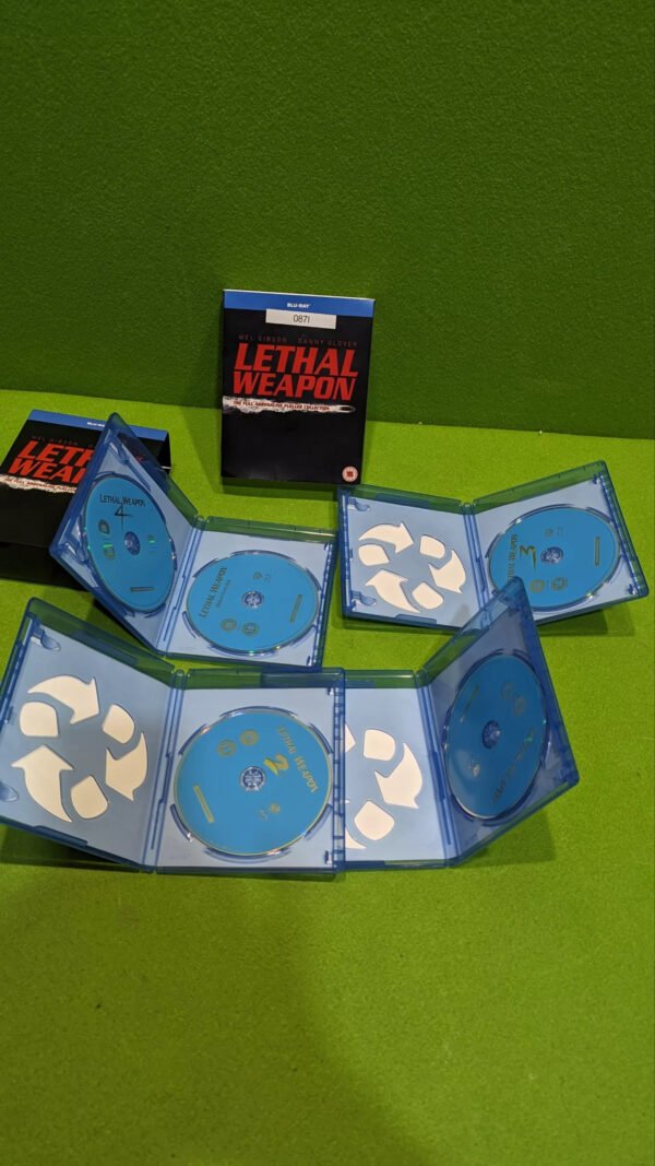 Lethal Weapon 1-4 [Blu-ray] Arma Letal Coleccion