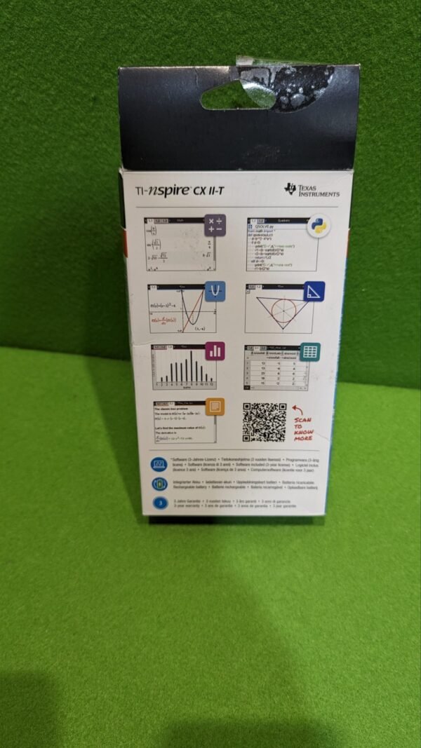Ti-Nspire Cx II-T Calculadora gráfica Texas Instruments