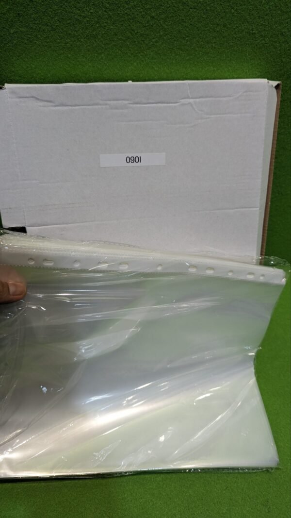 Raylu Paper Fundas multitaladro de polipropileno