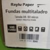 Raylu Paper Fundas multitaladro de polipropileno