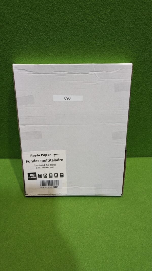 Raylu Paper Fundas multitaladro de polipropileno