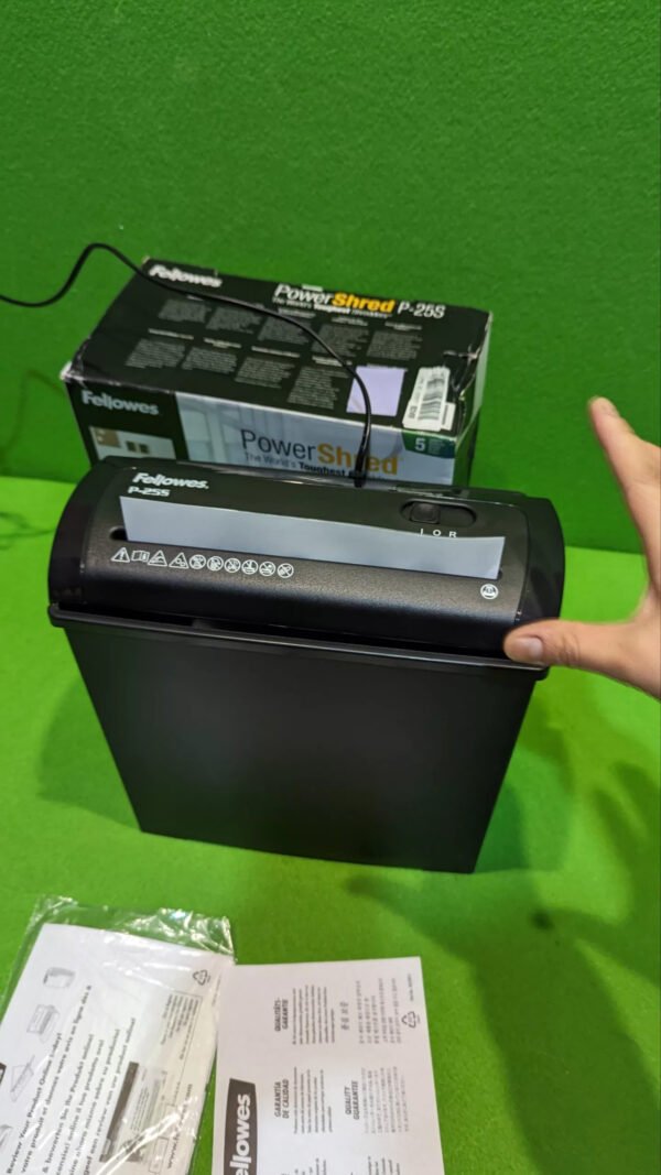 Fellowes P-25S - Trituradora de Papel