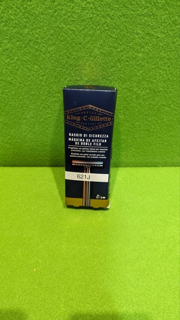 Gillette Maquinilla De Seguridad De Doble Filo Para Hombre Maquinilla De Afeitar, Con 4 Hojas