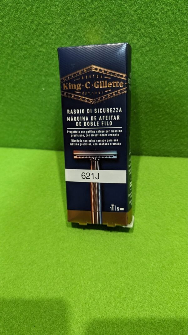 Gillette Maquinilla De Seguridad De Doble Filo Para Hombre Maquinilla De Afeitar, Con 4 Hojas