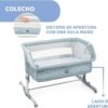 Chicco Next2Me Dream Cuna de Colecho para Bebé con Colchón, Función de Mecedora