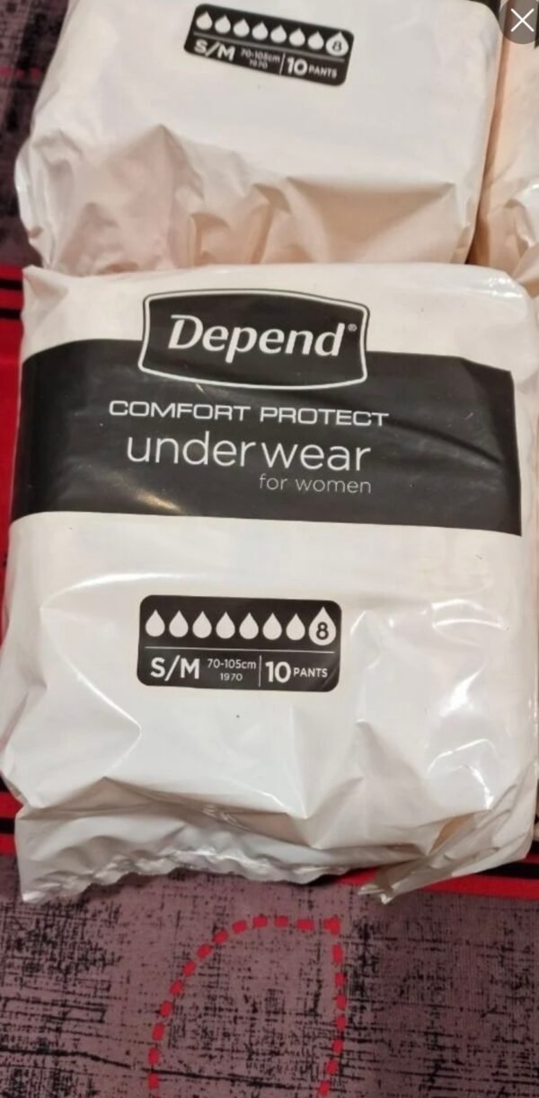 Depend Ropa interior absorbente Absorción Super Talla S/M