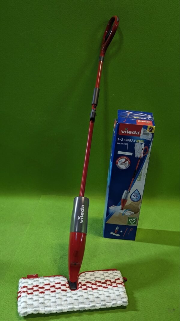 Vileda 1·2 Spray Max, Fregona Mopa con Spray pulverizador