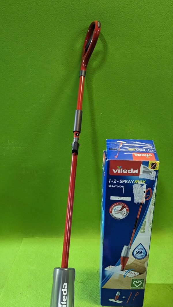 Vileda 1·2 Spray Max, Fregona Mopa con Spray pulverizador