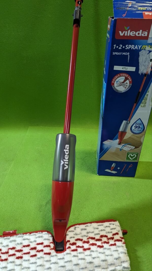 Vileda 1·2 Spray Max, Fregona Mopa con Spray pulverizador
