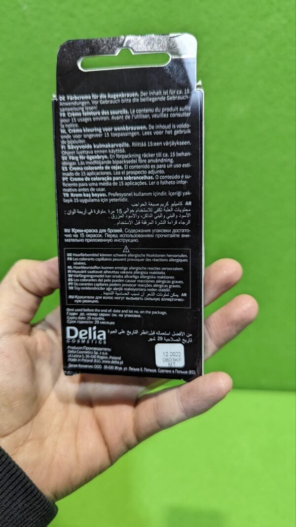 Cameleo tinte cremoso profesional para cejas sin amoníaco