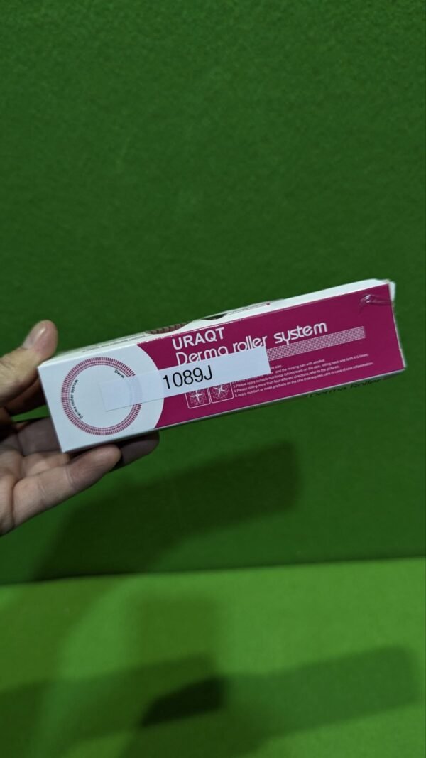 URAQT Dermaroller Microagujas, 0.25mm Rodillo Facial