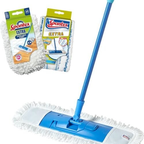 Spontex Extra para superficies secas y húmedas de madera y baldosas