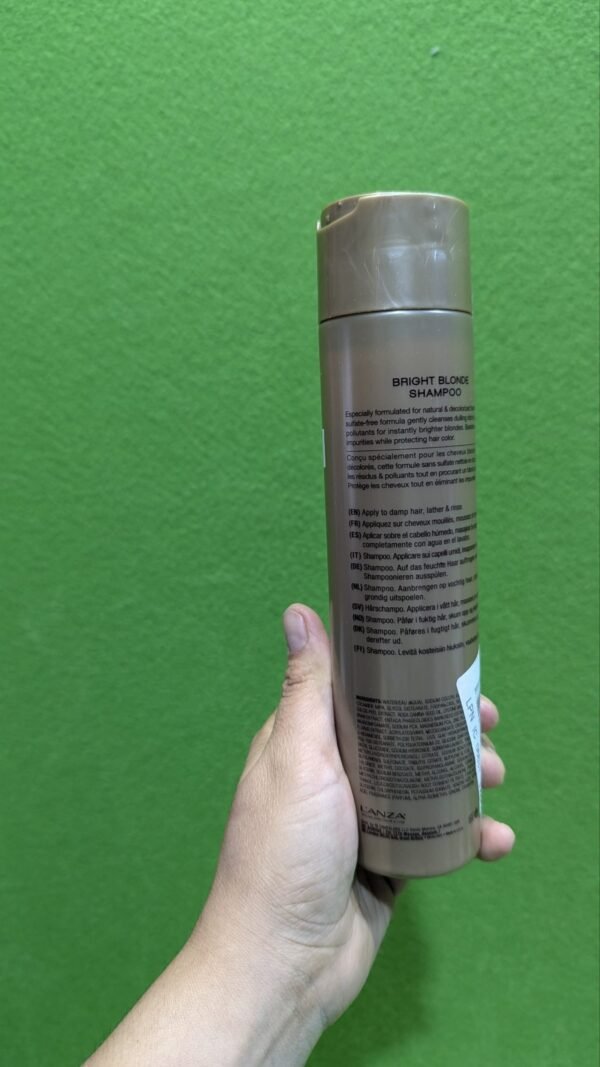 L'ANZA Healing Blonde Champú Rubio Brillante 300ml