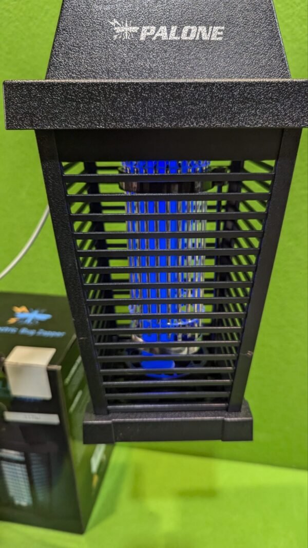 PALONE Exterminador de insectos solar de 4500 V eléctrico para exteriores