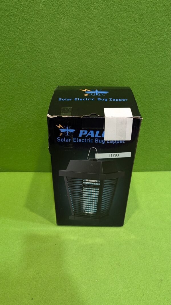 PALONE Exterminador de insectos solar de 4500 V eléctrico para exteriores