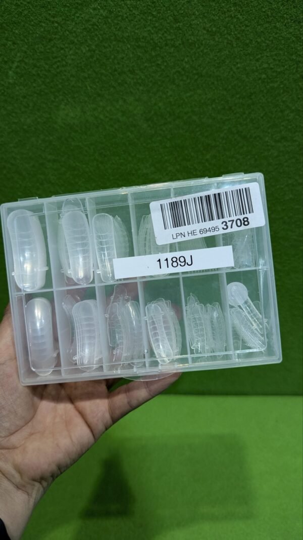 120 Piezas Molde De Silicona de Uñas