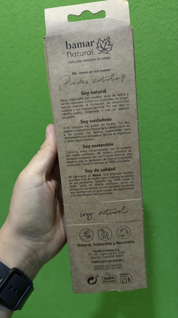 Bamar - Cepillo Térmico 40 mm. madera haya