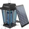 PALONE Exterminador de insectos solar de 4500 V eléctrico para exteriores