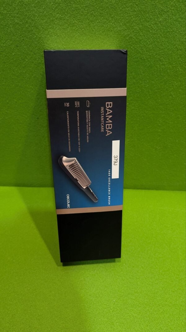 Cecotec Cepillo Alisador Eléctrico Bamba InstantCare 1400