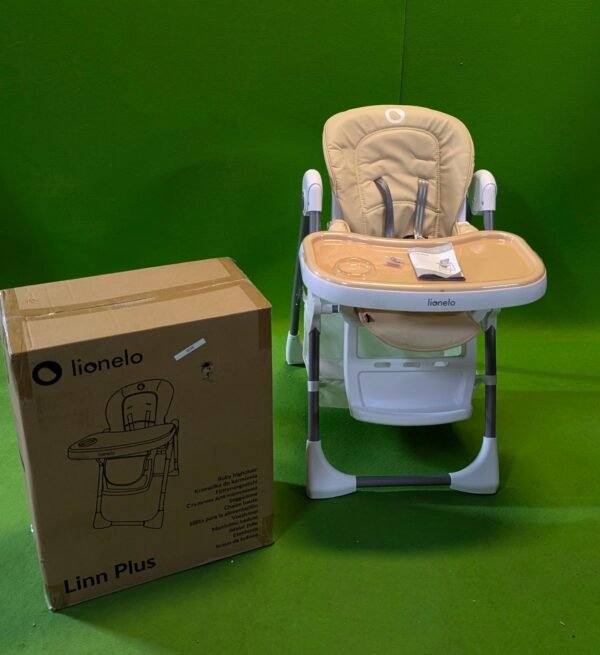 LIONELO Linn Plus Trona para bebés, plegable