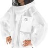 Chaqueta de Apicultura Ultraligera con Velo Redondo