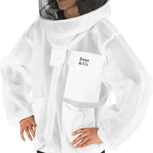Chaqueta de Apicultura Ultraligera con Velo Redondo