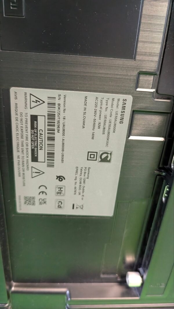 REPUESTOS Samsung 4K UHD 2021 50AU8005- Smart TV de 50"