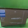 Caja de televisión Philips Ambilight 50 pulgadas.