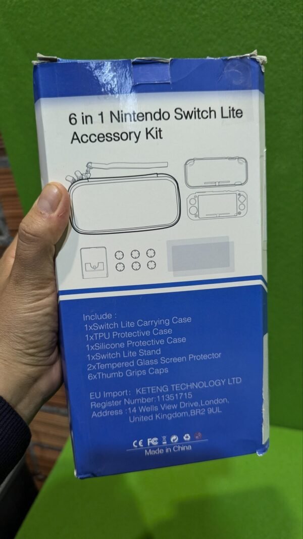 Kit 6 en 1 de Accesorios para NS Switch Lite